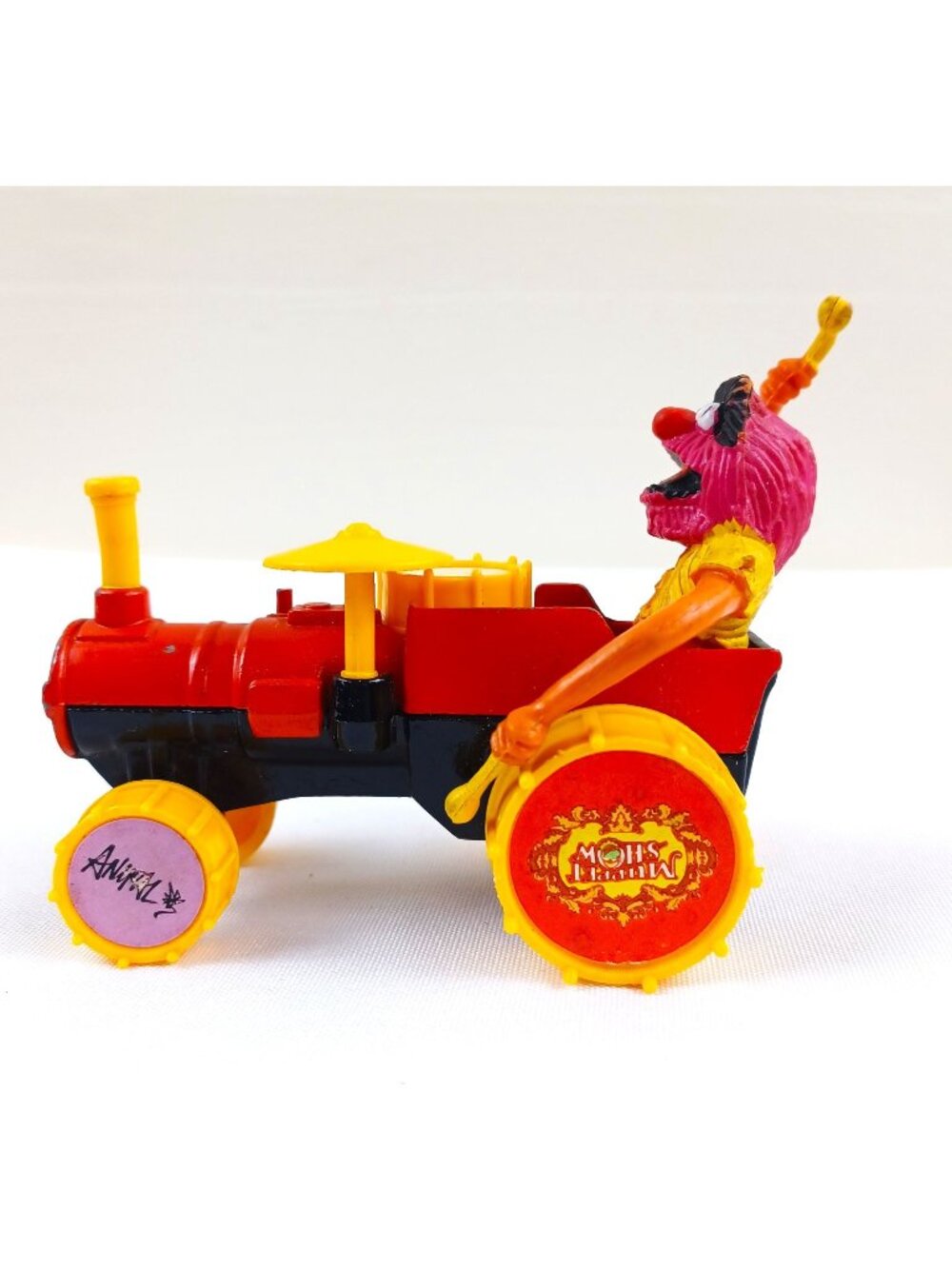 Animal Sesame Street Henson Associates 1977 Tractor Toy Jim Henson Vintage